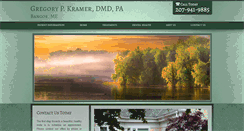 Desktop Screenshot of gregorypkramerdmd.com